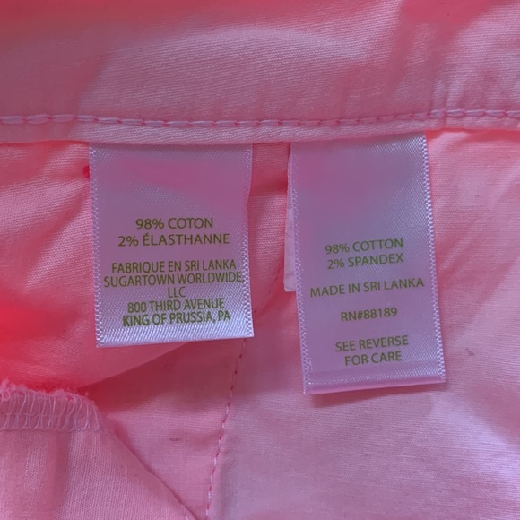 Lilly Pulitzer Buttercup Stretch Short - Picture 4 of 4